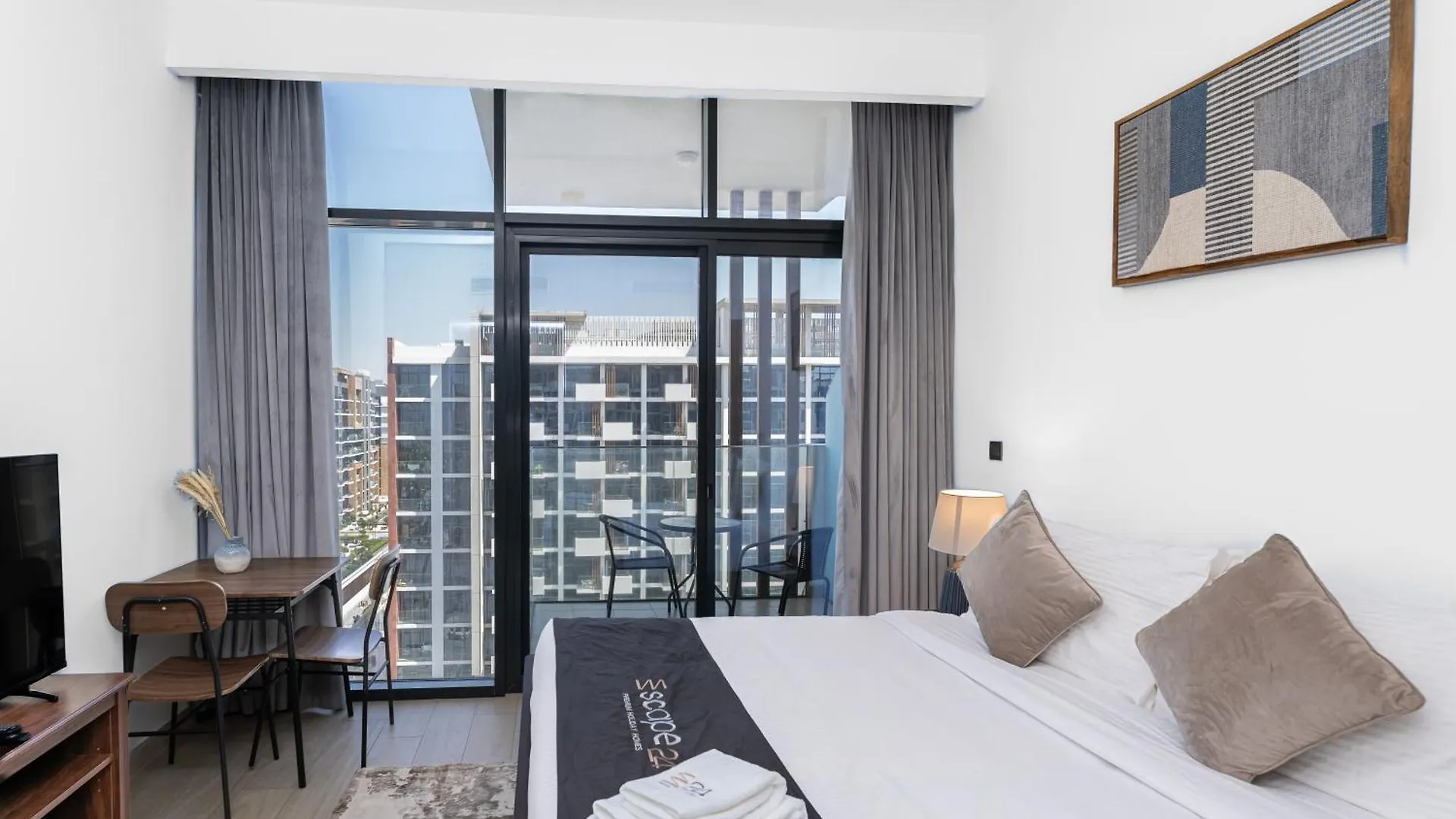 Escape24 Stylish Studio Azizi Riviera 8 Meydan One Dubai 0*,