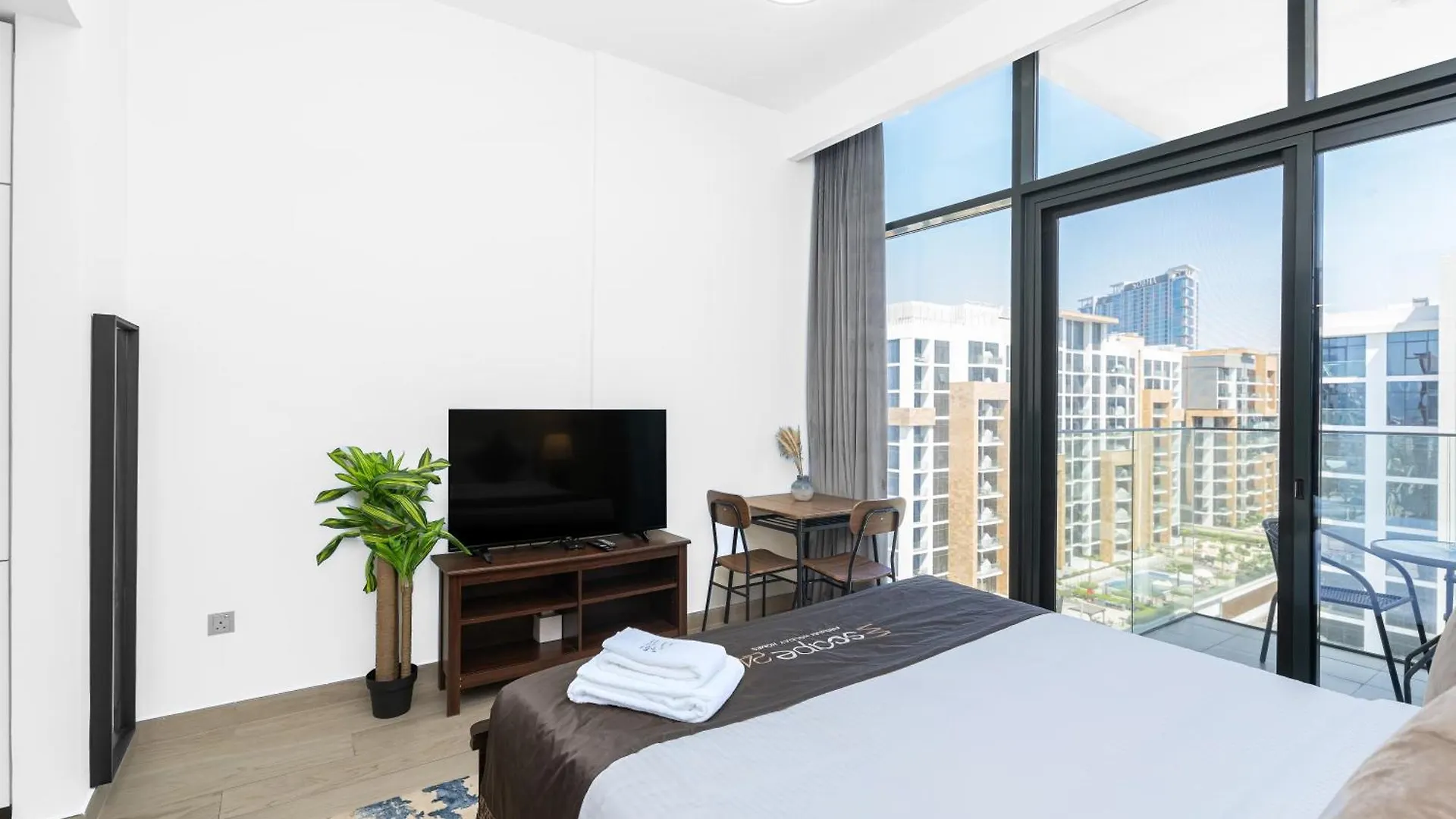Apartment Escape24 Stylish Studio Azizi Riviera 8 Meydan One Dubai
